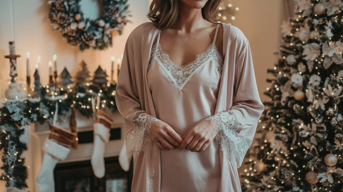 Blush in Pink: Christmas Special on Lace Lounge Sets