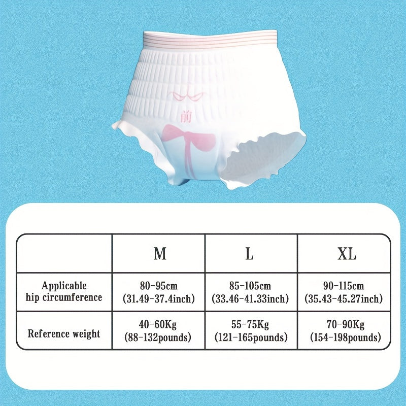 20pcs Breathable Leak-proof Period Pants for Safe and Comfortable Sleep