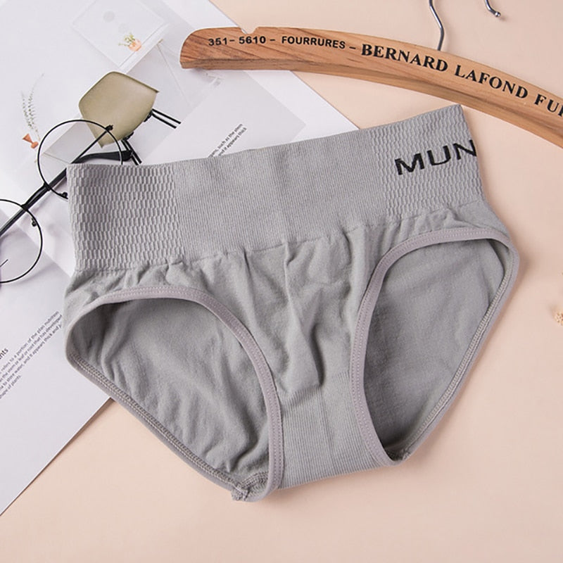 Giczi Sports Women's Panties Comfort Breathable Underwear High Elastic Female Briefs Simple Letters Underpants Hot Sale Lingerie