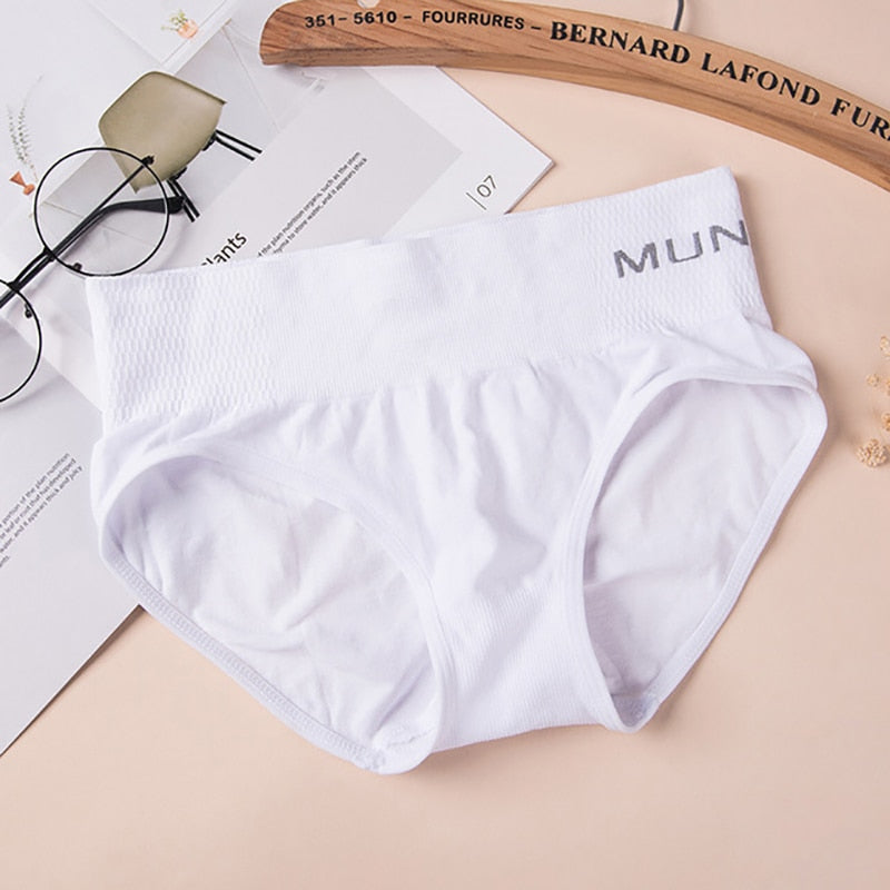 Giczi Sports Women's Panties Comfort Breathable Underwear High Elastic Female Briefs Simple Letters Underpants Hot Sale Lingerie