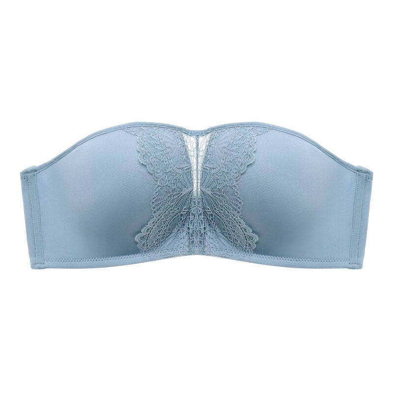 VANZTINA Lace Strapless Support Bras for Women Female Underwear Push Up Lingerie Sexy Bralette BH
