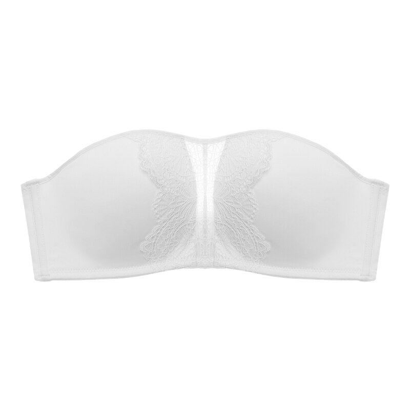 VANZTINA Lace Strapless Support Bras for Women Female Underwear Push Up Lingerie Sexy Bralette BH