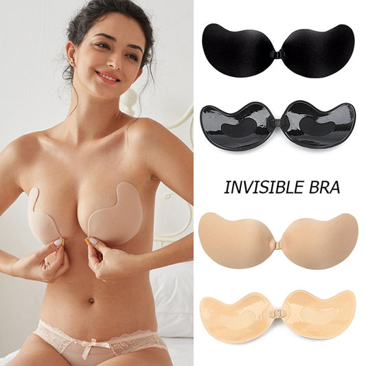 2024 Mango Silicone Chest Stickers Lift Up Nude Bra Self Adhesive Bra Nude Invisible Cover Bra Pad Sexy Strapless Breast Petals