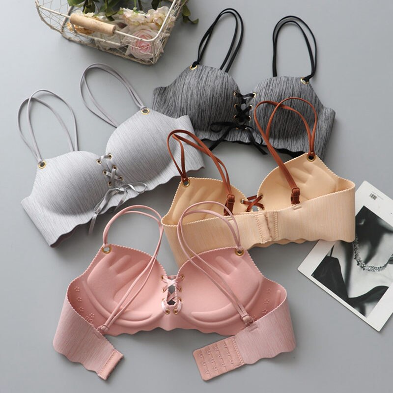 CINOON Super Push Up bras Sexy seamless women's underwear Wire Free Female bralette beauty back lingerie Ladies Brassiere