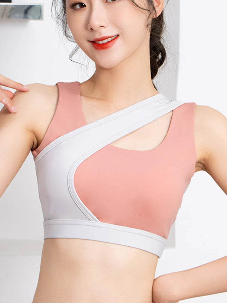 VigoBreviya Strapped Seamless Yoga Top Solid Cross Hollow Bra Women 2023 Sleeveless Fitness Sports Running Workout Tops Clothing